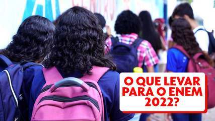 O que pode e o que não pode levar no dia da prova do Enem?