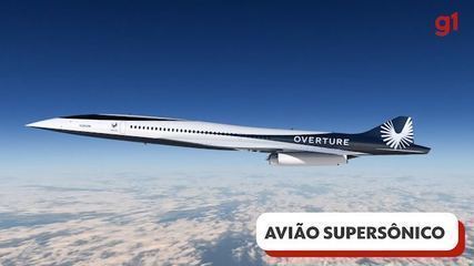 Conheça o Overture, projeto de avião supersônico que pode chegar a 1.800 km/h Conheça o Overture, projeto de avião supersônico que pode chegar a 1.800 km/h