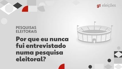 Por que eu nunca fui entrevistado numa pesquisa eleitoral e nem conheço alguém que foi? Por que eu nunca fui entrevistado numa pesquisa eleitoral e nem conheço alguém que foi?