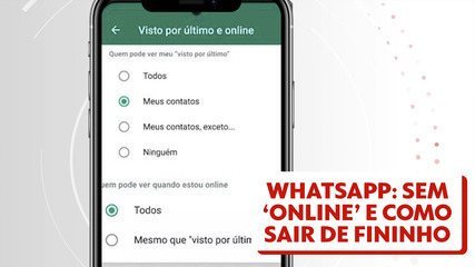 WhatsApp: veja como tirar o 'online' do status e aprenda a 'sair de fininho' dos grupos WhatsApp: veja como tirar o 'online' do status e aprenda a 'sair de fininho' dos grupos