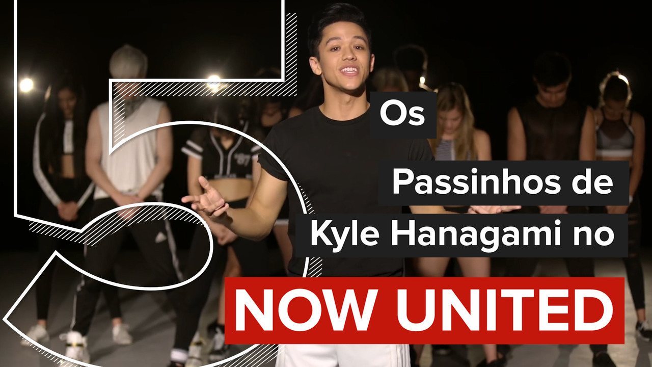 Os 5 passinhos de Kyle Hanagami no Now United Os 5 passinhos de Kyle Hanagami no Now United