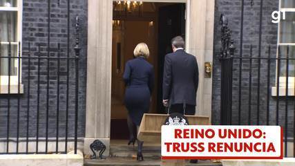 Primeira-ministra do Reino Unido, Liz Truss, renuncia ao cargo Primeira-ministra do Reino Unido, Liz Truss, renuncia ao cargo