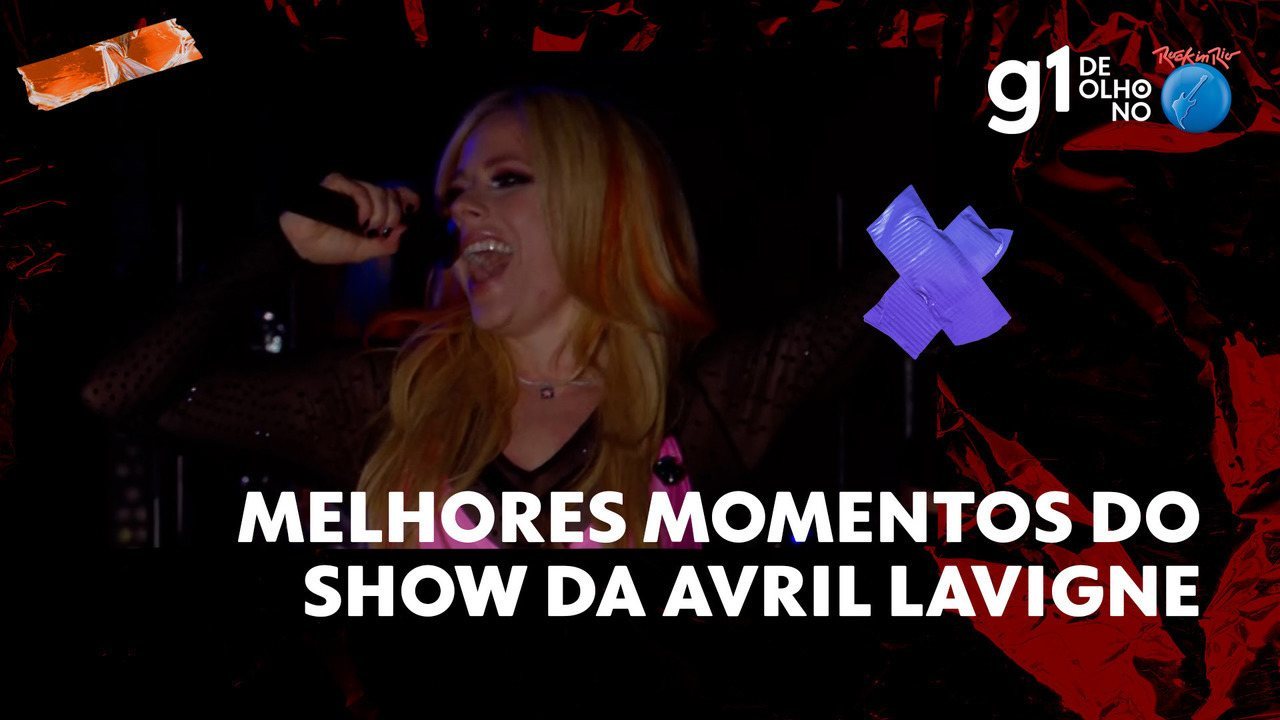 Confira os melhores momentos do show da Avril Lavigne no Rock in Rio