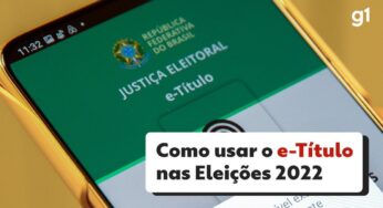 Eleições: e-Título deve ser feito até sábado; veja como usar o aplicativo no segundo turno | Tecnologia