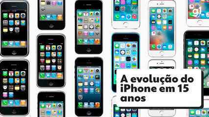 iPhone evolui e passa por várias mudanças em 15 anos