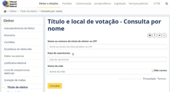 Como achar meu local de votação | Eleições 2022