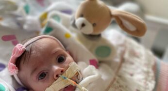 Filha de Juliano Cazarré passa por nova cirurgia, três meses após nascimento | Pop & Arte