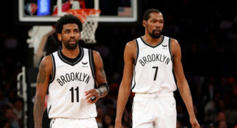Kevin Durant e Kyrie Irving falam sobre Rocky fora de temporada dos Nets