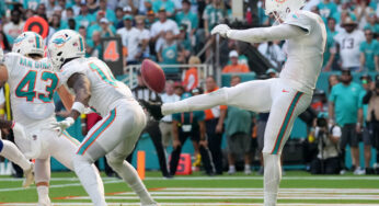 Thomas Morstead e Dolphins sobrevivem ao Butt Punt para vencer contas