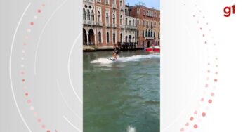 Turistas são multados por surfar em canal de Veneza: ‘Imbecis prepotentes’, diz prefeito | Mundo