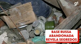 Base russa abandonada guarda segredos sobre o recuo na Ucrânia