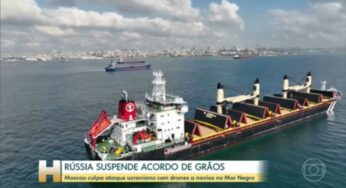 Rússia suspende acordo de exportação de cereais ucranianos após ataque na Crimeia