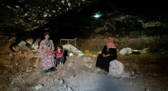 Alguns palestinos se mudam para cavernas para resistir à expulsão israelense