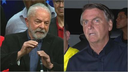 Lula e Bolsonaro falam após confirmação do segundo turno da eleição presidencial