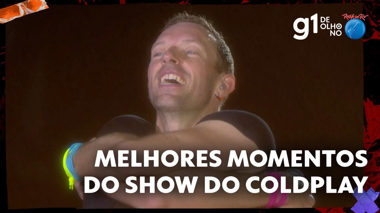 Coldplay faz show iluminado e com coro gigante nos hits