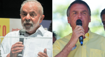 Datafolha com eleitores de MG, votos válidos: Lula tem 53% no estado e Bolsonaro, 47%