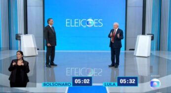 Debate na Globo: Bolsonaro e Lula falam sobre política externa e corrupção; VÍDEO
