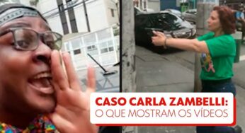 PGR ouve Carla Zambelli sobre deputada ter sacado arma e perseguido homem em SP