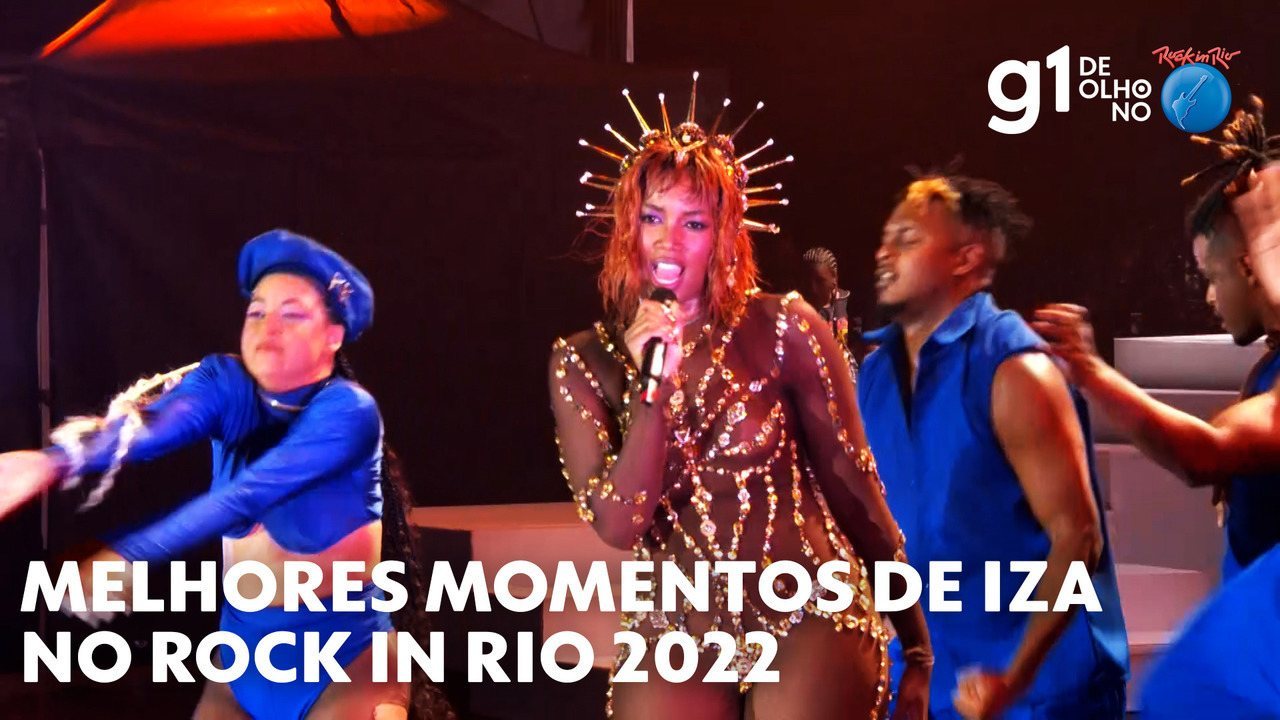 Confira o que rolou no show da Iza no Rock in Rio 2022