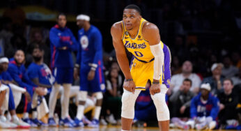 Os Lakers não conseguem fazer um arremesso de 3 pontos