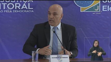 Alexandre de Moraes: ‘Votação vem sendo realizada de maneira tranquila e harmoniosa’