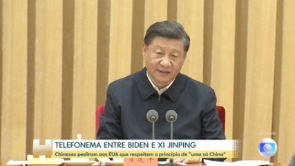 'Aqueles que brincam com fogo só vão se queimar', diz Xi Jinping a Joe Biden ao falar sobre Taiwan