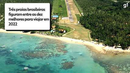 Três praias brasileiras figuram entre as dez melhores para viajar em 2022