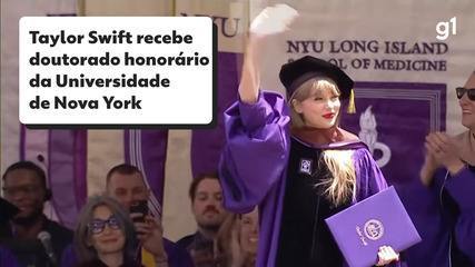 Taylor Swift recebe doutorado honorário da Universidade de Nova York