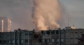 Uma semana depois de uma rodada de greves, o povo de Kyiv se protege novamente.