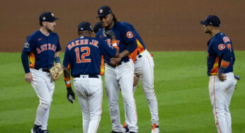 World Series: Astros Framber Valdez supera falhas na vitória do jogo 2