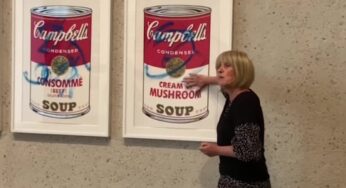 Ativistas colam as mãos em obra de Andy Warhol na Austrália