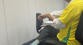 Em Brasília, Lula assiste no CCBB ao segundo jogo do Brasil na Copa; Alckmin usa meia verde e amarela