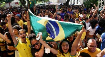 Brasil x Suíça: torcedores se reúnem para assistir ao 2º jogo da seleção brasileira na Copa do Catar; FOTOS | Copa do Catar
