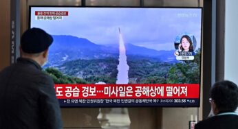 Coreia do Norte lança 10 mísseis