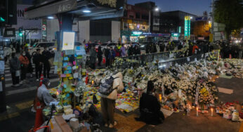 Itaewon fica quieto após esmagamento mortal da multidão em Seul, Coreia do Sul