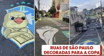 Moradores de SP fazem vaquinhas e rifas para enfeitar ruas e manter aquecido clima de Copa do Mundo: ‘Ensinar a criançada’ | São Paulo