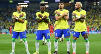 'Pagodão do Birimbola': dança do grupo Os Quebradeiras vira comemoração do Brasil contra a Coreia do Sul