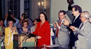 FOTOS: Nélida Piñon foi a primeira mulher a presidir a Academia Brasileira de Letras