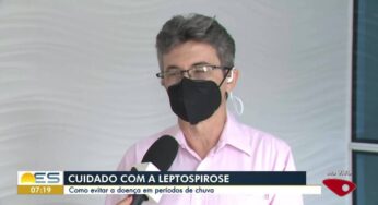 Infectologista explica como evitar a leptospirose durante período de chuvas no ES