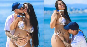 MC JottaPê e Estefany Boro anunciam gravidez
