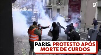Suspeito de ataque contra curdos em Paris diz ser racista; ato em memória às vítimas termina em violência