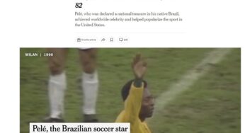 'Lenda do futebol': imprensa internacional repercute a morte de Pelé