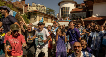 A festa mais sagrada da Copa do Mundo da Argentina: a antiga casa de Maradona