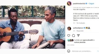 Paulinho da Viola lembra de ver Pelé no Maracanã e de visita do Rei: ‘Falamos sobre música e sobre o nosso Vasco’ | Rio de Janeiro