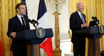 “Queremos vencer juntos, não uns contra os outros”, diz Macron em encontro com Biden na Casa Branca | Mundo