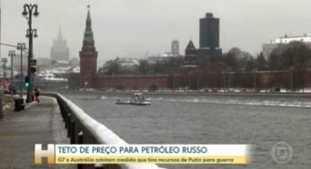 Rússia rejeita teto imposto por G7 ao preço do petróleo | Mundo