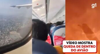 VÍDEO: Passageiro filma queda de dentro do avião no Nepal