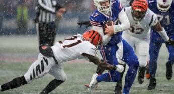 Bengals encerra temporada do Bills com Damar Hamlin como titular