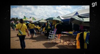 DO DISCURSO VIOLENTO AO TERRORISMO: imagens mostram acampamento de bolsonaristas golpistas em Brasília
