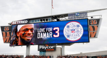 Damar Hamlin transferido do hospital em Cincinnati para Buffalo
